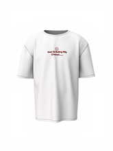 God Is Riding My Chariot White Spiritual Unisex Oversized T-Shirt